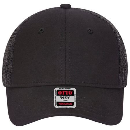 OTTO CAP 6 Panel Low Profile Mesh Back Trucker Hat OTTO 83-932 Otto Cap