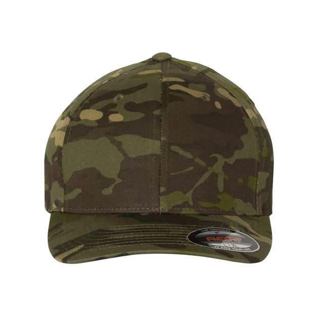 Flexfit Cotton Blend Cap - Flexfit 6277 Flexfit Multicam Tropic S/M