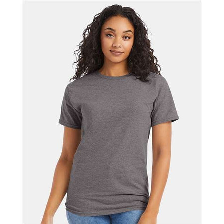 Hanes Essential-T T-Shirt - Oxford Grey - Hanes 5280 Hanes