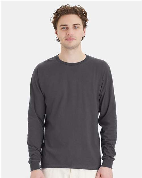 Hanes Essential-T Long Sleeve T-Shirt - Hanes 5286