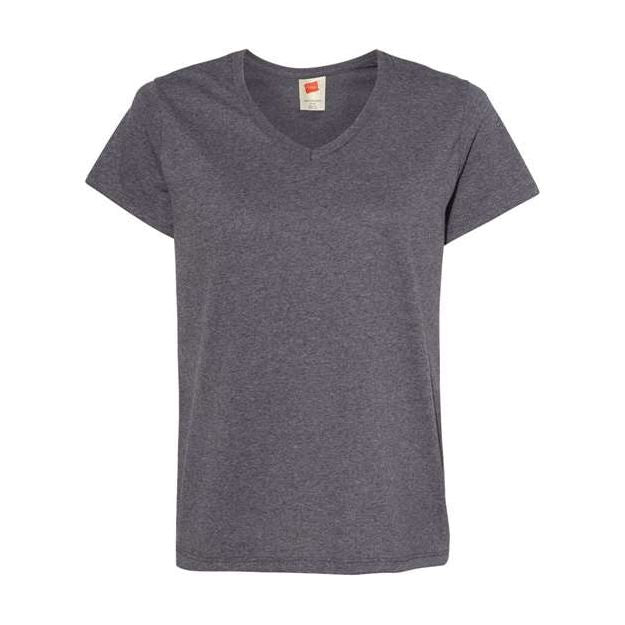 Hanes Essential-T Women’s V-Neck T-Shirt - Hanes 5780 Hanes