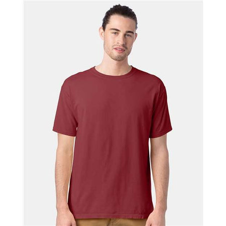 ComfortWash by Hanes Garment-Dyed T-Shirt - Cayenne - ComfortWash by Hanes GDH100 ComfortWash by Hanes