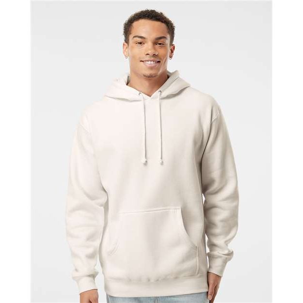 Independent Trading Co. Heavyweight Hooded Sweatshirt - Bone - Independent Trading Co. IND4000 Independent Trading Co.