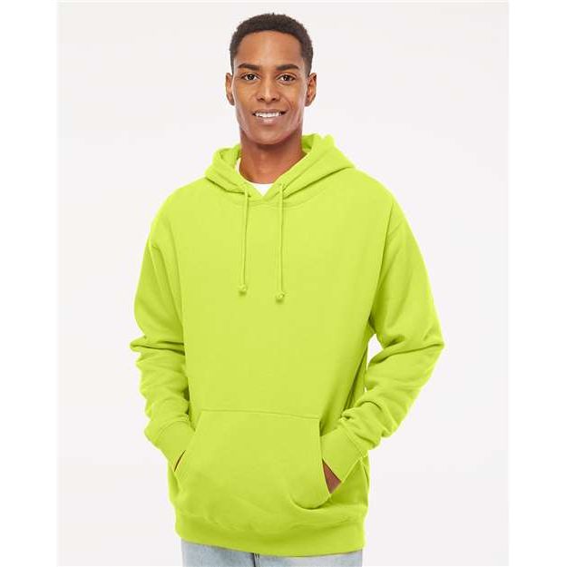 Independent Trading Co. Heavyweight Hooded Sweatshirt - Safety Yellow - Independent Trading Co. IND4000 Independent Trading Co. Safety Yellow XS