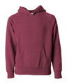 Independent Trading Co. Youth Lightweight Special Blend Raglan Hooded Sweatshirt - Independent Trading Co. PRM15YSB