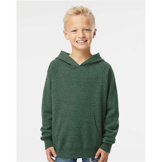 Independent Trading Co. Youth Lightweight Special Blend Raglan Hooded Sweatshirt - Independent Trading Co. PRM15YSB Independent Trading Co.