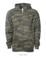 Independent Trading Co. SS4500Z Unisex Midweight Full-Zip Hooded Sweatshirt | Wholesale Full-Zip Hoodie