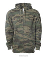 Independent Trading Co. SS4500Z Unisex Midweight Full-Zip Hooded Sweatshirt | Wholesale Full-Zip Hoodie