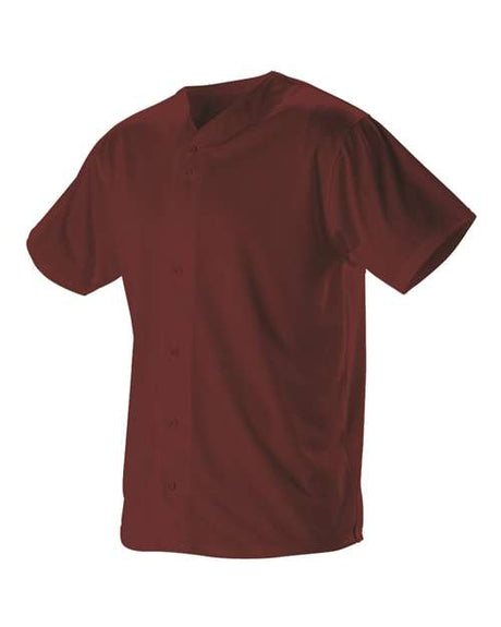 Alleson Athletic Men's Full Button Lightweight Baseball Jersey - Alleson Athletic 52MBFJ