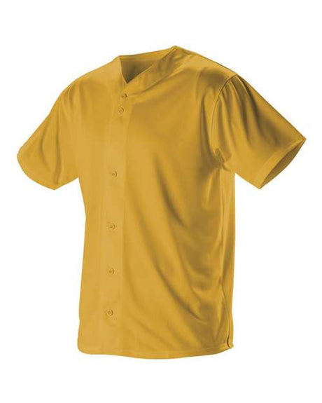 Alleson Athletic Men's Full Button Lightweight Baseball Jersey - Alleson Athletic 52MBFJ