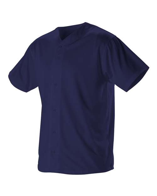 Alleson Athletic Men's Full Button Lightweight Baseball Jersey - Alleson Athletic 52MBFJ