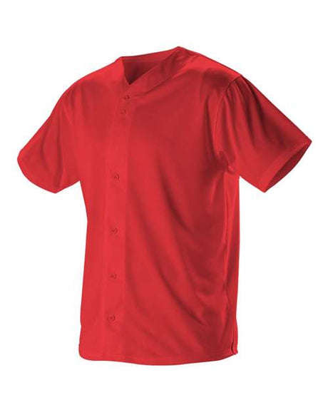 Alleson Athletic Men's Full Button Lightweight Baseball Jersey - Alleson Athletic 52MBFJ