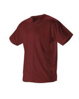 Alleson Athletic Youth Full Button Lightweight Baseball Jersey - Alleson Athletic 52MBFJY
