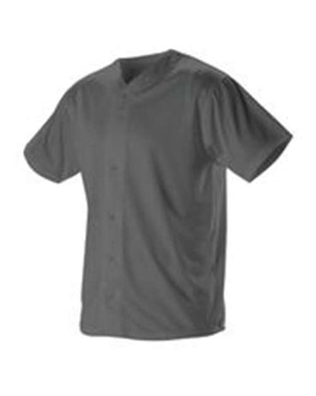 Alleson Athletic Youth Full Button Lightweight Baseball Jersey - Alleson Athletic 52MBFJY
