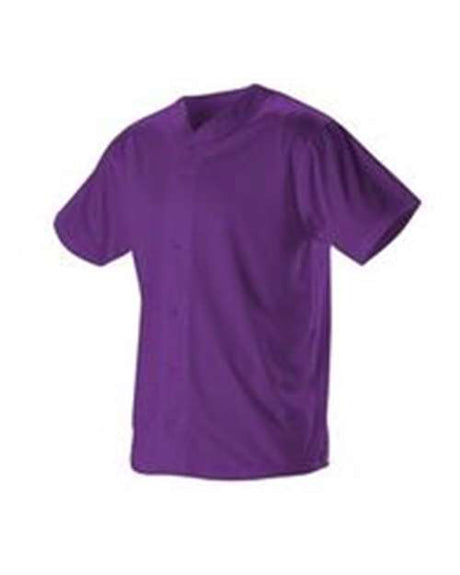 Alleson Athletic Youth Full Button Lightweight Baseball Jersey - Alleson Athletic 52MBFJY