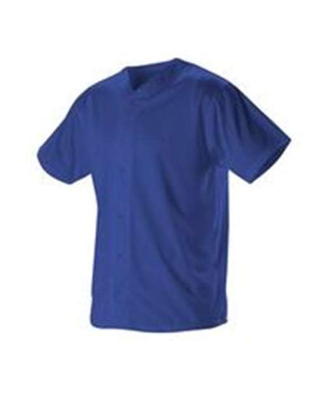 Alleson Athletic Youth Full Button Lightweight Baseball Jersey - Alleson Athletic 52MBFJY