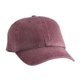 Pigment-Dyed Cap Joe's USA Maroon
