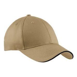 Sandwich Bill Cap. Joe's USA Khaki/Navy