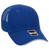 OTTO CAP® 6 Panel Low Profile Mesh Back Trucker Hat OTTO 84-482
