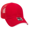 OTTO CAP® 6 Panel Low Profile Mesh Back Trucker Hat OTTO 84-482