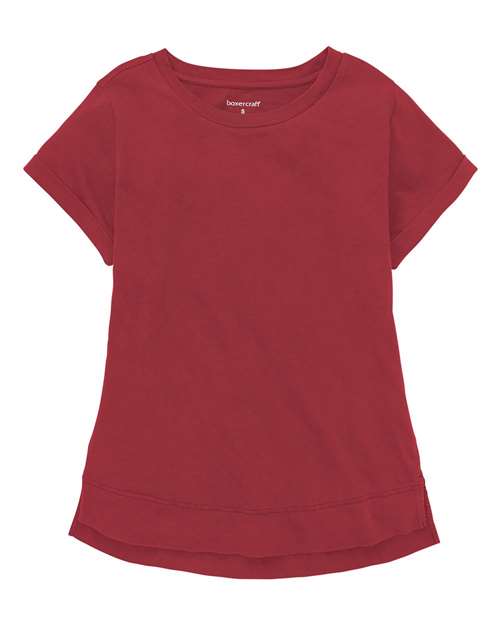 Boxercraft Women's Vintage Cuff T-Shirt - Boxercraft T57
