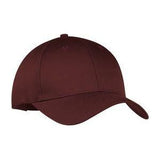 Six-Panel Twill Cap Joe's USA Maroon