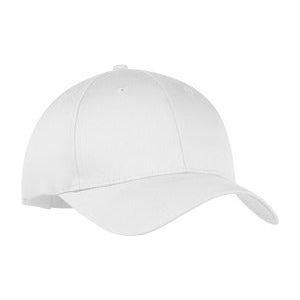 Six-Panel Twill Cap Joe's USA White
