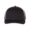 Richardson Printed Mesh Trucker Cap - Richardson 112PM Richardson Black/ Black to White Fade Adjustable