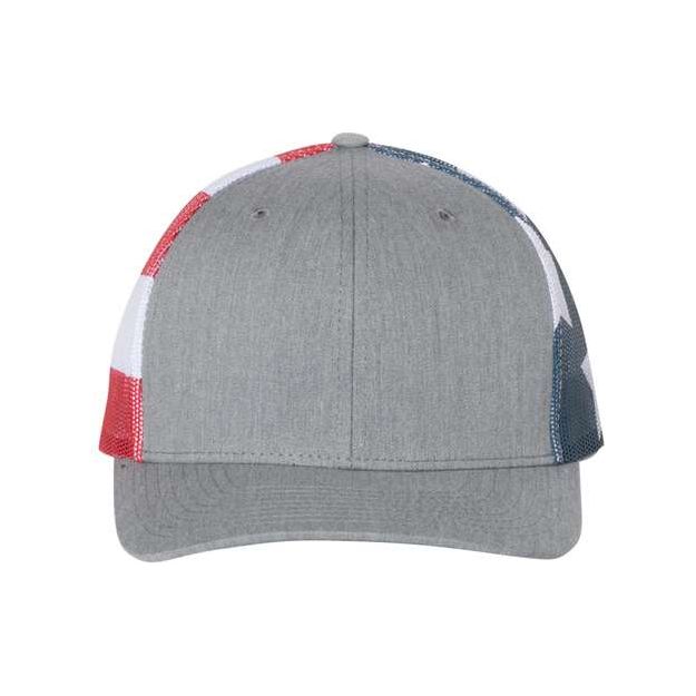 Richardson Printed Mesh Trucker Cap - Richardson 112PM Richardson