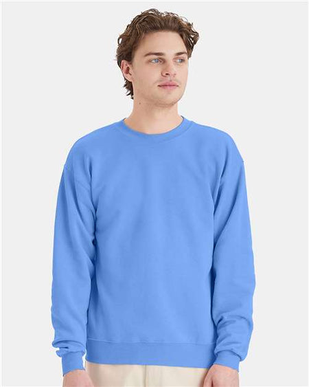 Hanes Ecosmart® Crewneck Sweatshirt - Carolina Blue - Hanes P160 Hanes