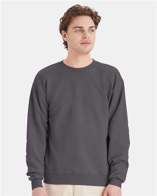 Hanes Ecosmart® Crewneck Sweatshirt - Smoke Grey - Hanes P160