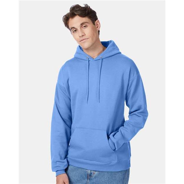 Hanes Ecosmart® Hooded Sweatshirt - Carolina Blue - Hanes P170 Hanes