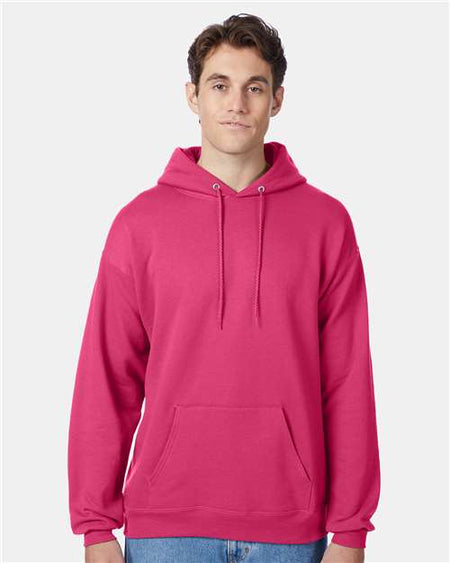 Hanes Ecosmart® Hooded Sweatshirt - Wow Pink - Hanes P170 Hanes