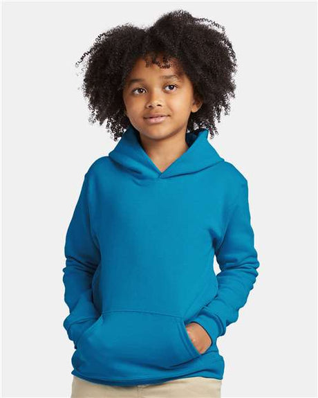 Hanes P473 Youth EcoSmart Hooded Sweatshirt