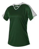 Alleson Athletic Girls' V-Neck Fastpitch Jersey - Alleson Athletic 558VG