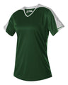 Alleson Athletic Girls' V-Neck Fastpitch Jersey - Alleson Athletic 558VG