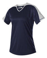 Alleson Athletic Girls' V-Neck Fastpitch Jersey - Alleson Athletic 558VG