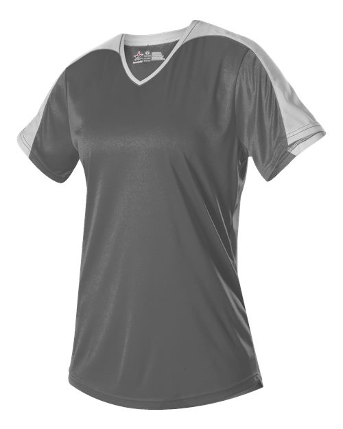 Alleson Athletic Women's V-Neck Fastpitch Jersey - Alleson Athletic 558VW