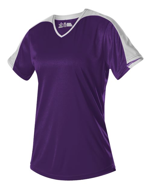 Alleson Athletic Women's V-Neck Fastpitch Jersey - Alleson Athletic 558VW