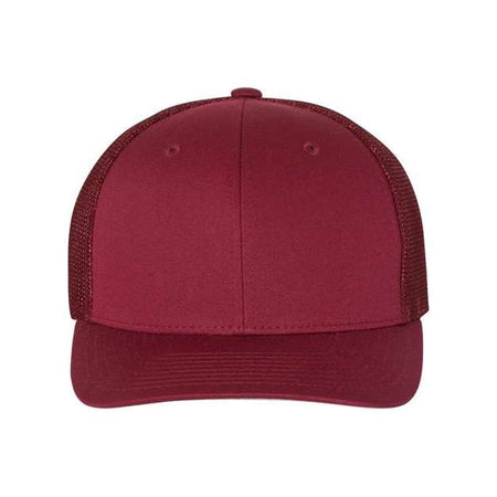 Flexfit Trucker Cap - Flexfit 6511 Flexfit Cranberry One Size