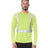 Bayside Men's USA-Made Hi-Visibility Long Sleeve Performance T-Shirt - Bayside 3742 Bayside Lime Green S
