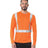 Bayside Men's USA-Made Hi-Visibility Long Sleeve Performance T-Shirt - Bayside 3742 Bayside Orange S