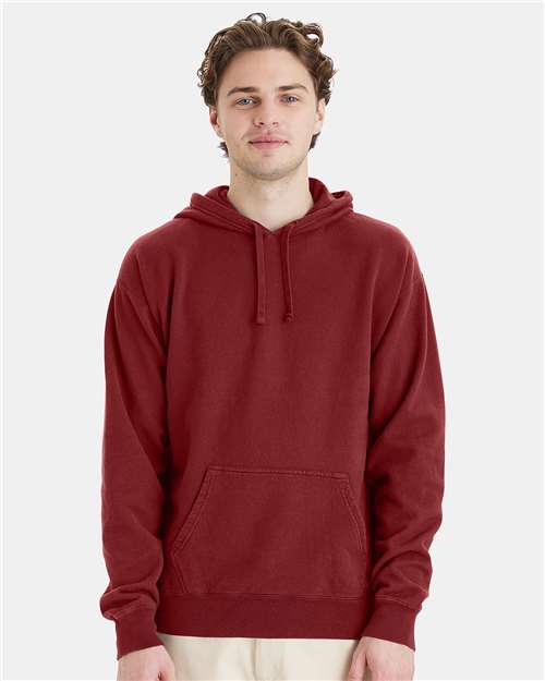 ComfortWash by Hanes Garment-Dyed Hooded Sweatshirt - Cayenne - ComfortWash by Hanes GDH450 ComfortWash by Hanes Cayenne S