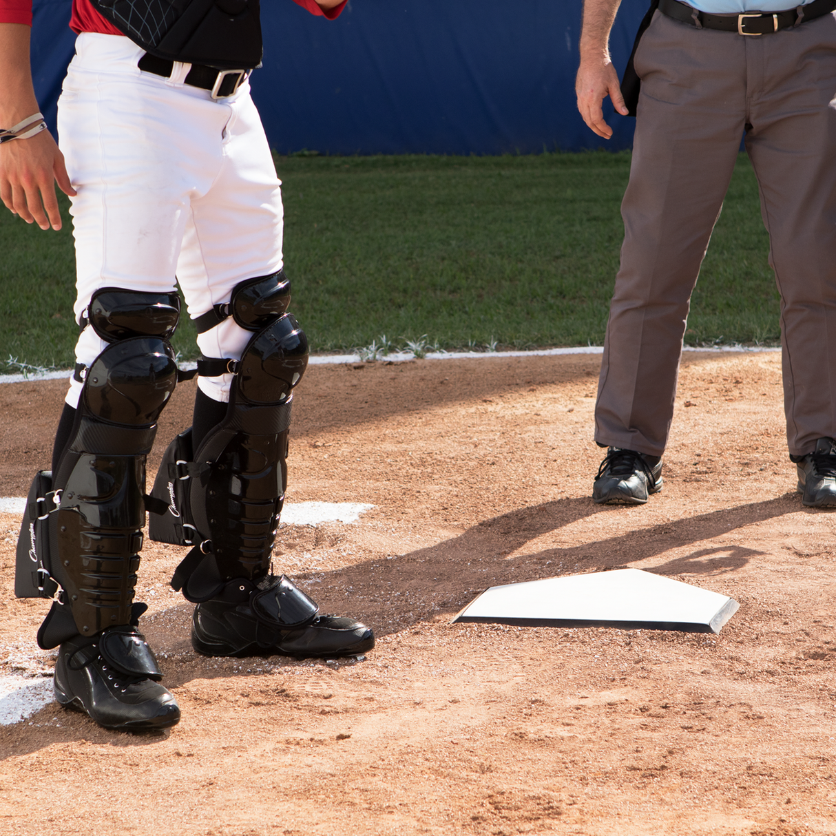 Champion Sports SAVE-A-LEG HOME PLATE