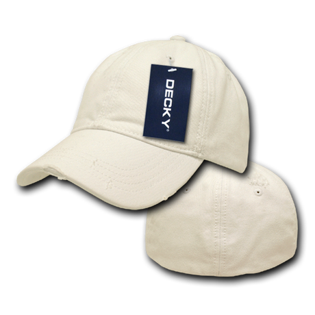 Decky 6 Panel Low Profile Relaxed Vintage Polo Fitted | Decky 860