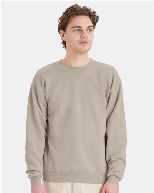 Hanes Ecosmart® Crewneck Sweatshirt - Sand - Hanes P160