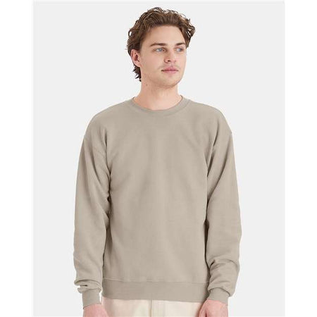 Hanes Ecosmart® Crewneck Sweatshirt - Sand - Hanes P160 Hanes