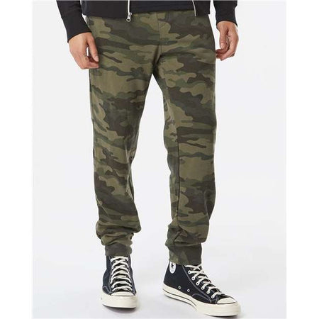 Independent Trading Co. Midweight Fleece Pants - Independent Trading Co. IND20PNT Independent Trading Co. Forest Camo XS