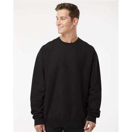 Independent Trading Co. Legend - Premium Heavyweight Cross-Grain Crewneck Sweatshirt - Independent Trading Co. IND5000C Independent Trading Co. Black XS