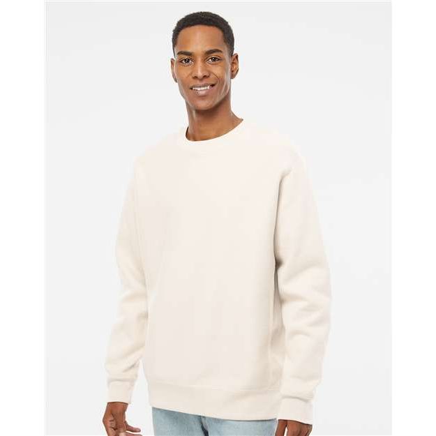 Independent Trading Co. Legend - Premium Heavyweight Cross-Grain Crewneck Sweatshirt - Independent Trading Co. IND5000C Independent Trading Co. Bone XS